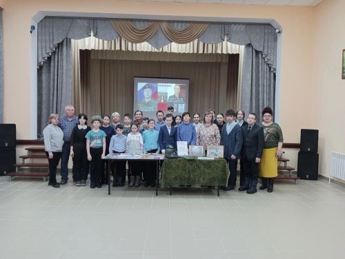 Сергей Плеханов провел Урок мужества для печищинских школьников