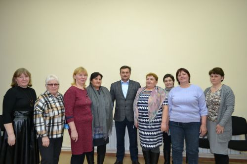 Марат Зиатдинов в эти дни встречается с членами семей мобилизованных земляков