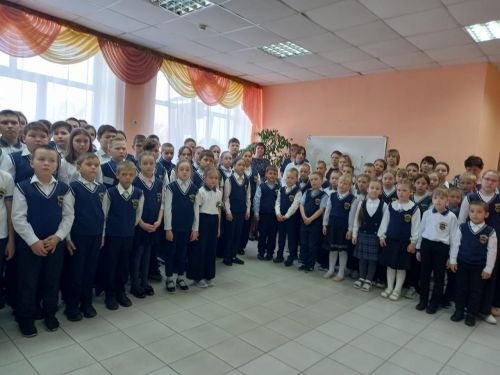 В Макуловской школе встретили мобилизованного на СВО земляка