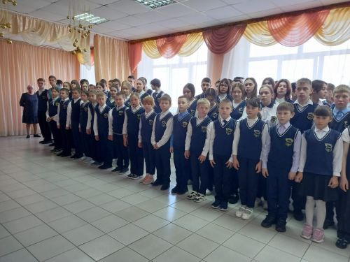 В Макуловской школе встретили мобилизованного на СВО земляка