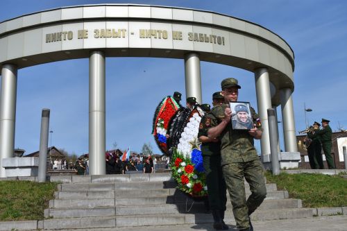 В Верхнеуслонском районе простились с сержантом Татьянкиным