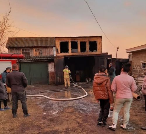 «Горячее» воскресенье верхнеуслонских пожарных
