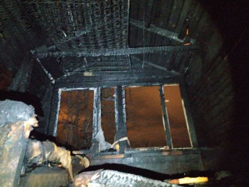 «Горячее» воскресенье верхнеуслонских пожарных