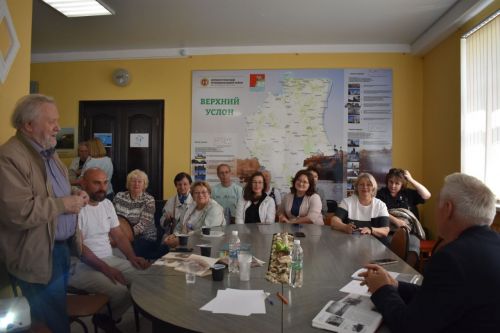 В Верхнем Услоне прошел круглый стол, посвященный Дню Волги
