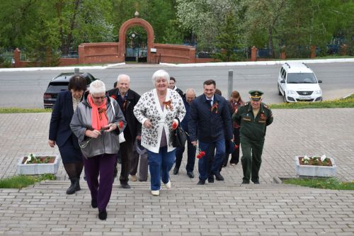 В Парке Героев в Верхнем Услоне прошел торжественный митинг