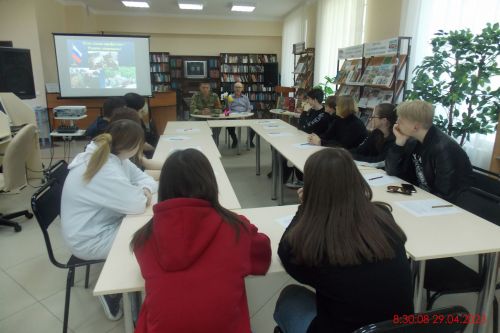 Верхнеуслонским школьникам рассказали о защитниках Отечества разных времен