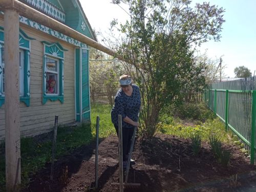 Социальные работники поддержали акцию «Чистый дом, чистый двор»