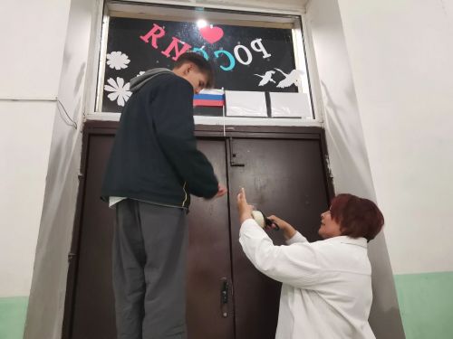 В Коргузе провели патриотическую акцию