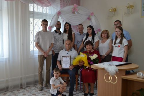 Во всем виновата любовь: супруги Долгановы из Верхнего Услона отметили золотую свадьбу