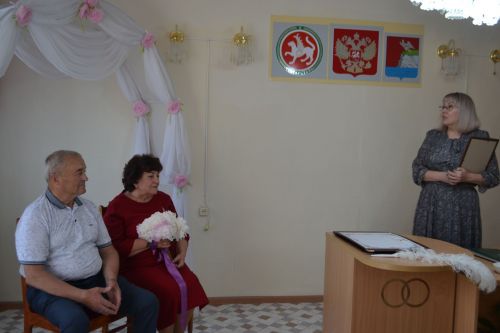 Во всем виновата любовь: супруги Долгановы из Верхнего Услона отметили золотую свадьбу