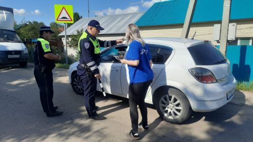 В Верхнем Услоне прошла акция «Ребенок - главный пассажир»