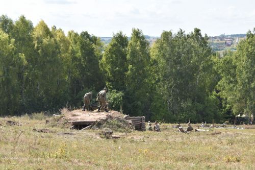 В Верхнем Услоне прошел юбилейный военно-исторический фестиваль «Рождение легендарной и непобедимой»