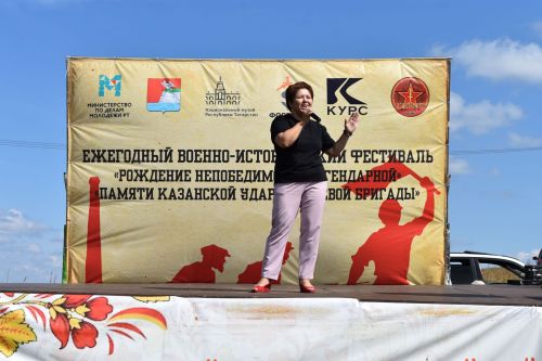 В Верхнем Услоне прошел юбилейный военно-исторический фестиваль «Рождение легендарной и непобедимой»