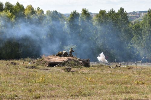 В Верхнем Услоне прошел юбилейный военно-исторический фестиваль «Рождение легендарной и непобедимой»