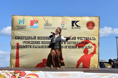 В Верхнем Услоне прошел юбилейный военно-исторический фестиваль «Рождение легендарной и непобедимой»