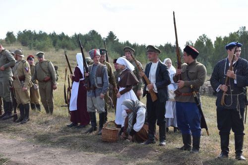 В Верхнем Услоне прошел юбилейный военно-исторический фестиваль «Рождение легендарной и непобедимой»