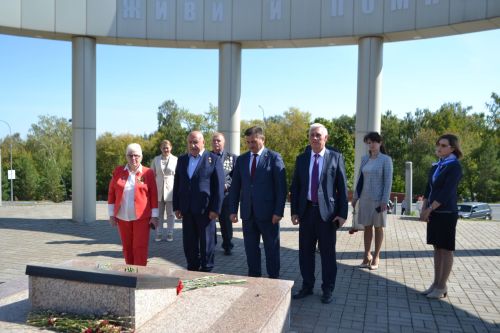 Герой России Геворк Исаханян провел Урок мужества в Верхнеуслонской гимназии и посетил Музей памяти