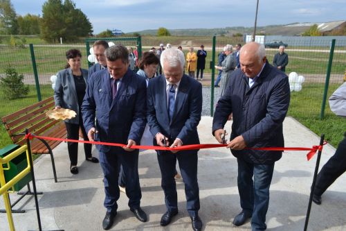 В Маматкозине открыли новый модульный фельдшерско-акушерский пункт