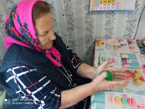 Соцработники в Верхнеуслонском районе проводят со своими подопечными гимнастику для мозга
