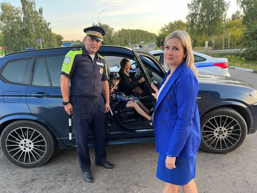В Верхнем Услоне прошла акция «Ребенок - главный пассажир»