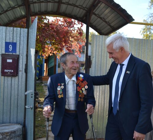 95-летний юбилей отметил Василий Якимов из Набережных Моркваш