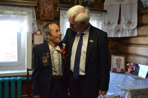 95-летний юбилей отметил Василий Якимов из Набережных Моркваш