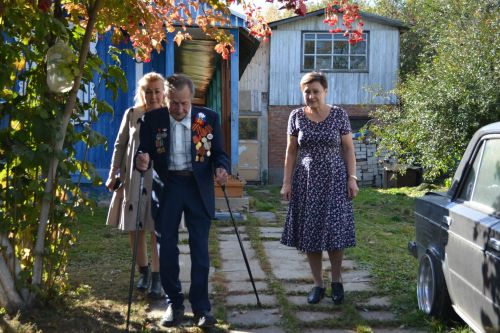 95-летний юбилей отметил Василий Якимов из Набережных Моркваш