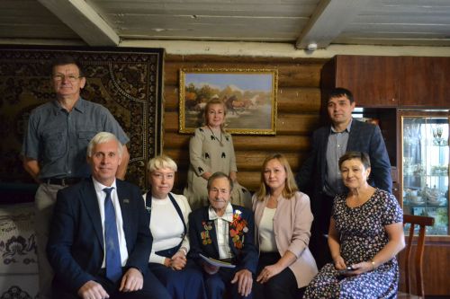 95-летний юбилей отметил Василий Якимов из Набережных Моркваш