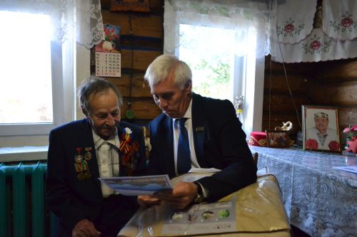 95-летний юбилей отметил Василий Якимов из Набережных Моркваш