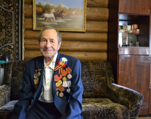 95-летний юбилей отметил Василий Якимов из Набережных Моркваш