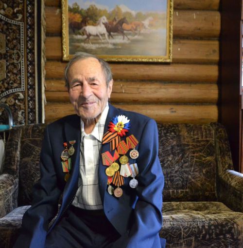 95-летний юбилей отметил Василий Якимов из Набережных Моркваш