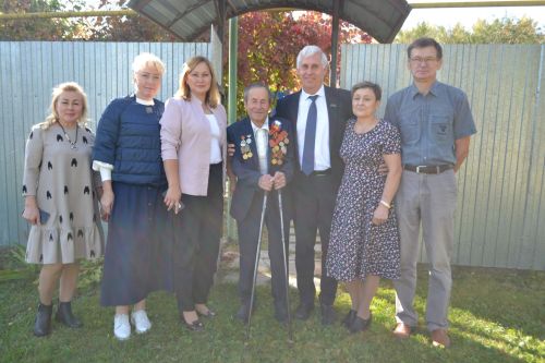95-летний юбилей отметил Василий Якимов из Набережных Моркваш
