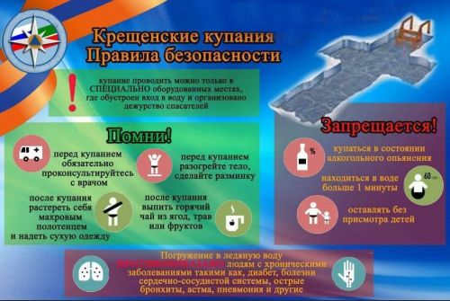 В МЧС дали рекомендации по проведению Крещенских купаний