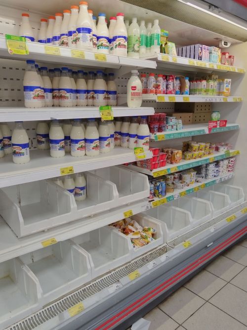 С полок верхнеуслонских магазинов сметают хлеб и яйца