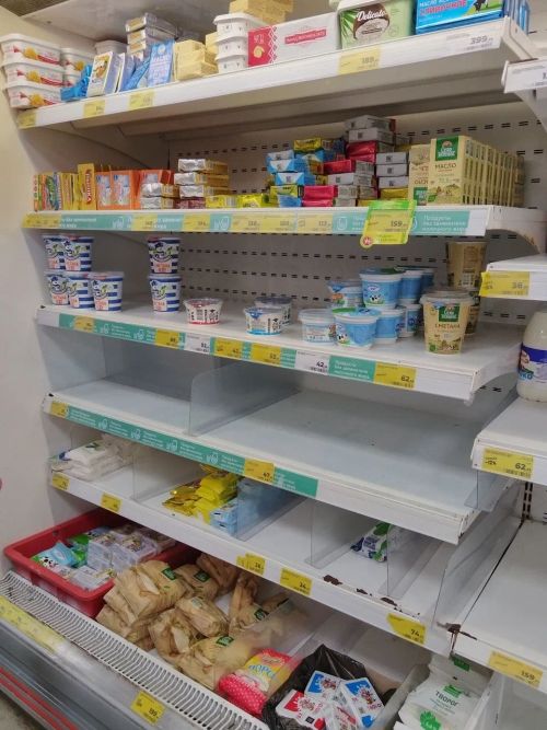 С полок верхнеуслонских магазинов сметают хлеб и яйца