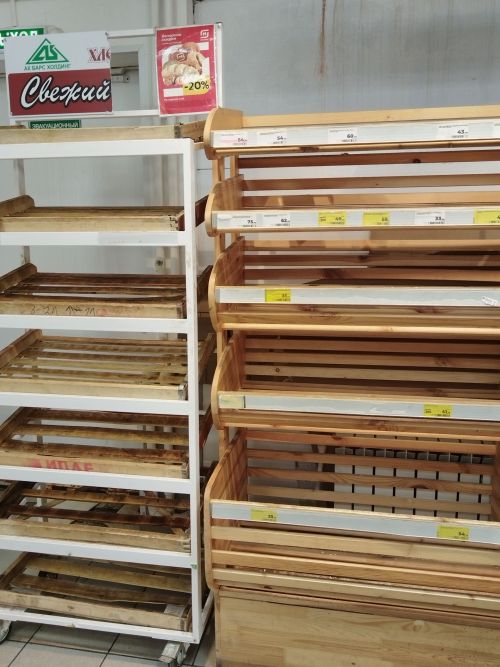 С полок верхнеуслонских магазинов сметают хлеб и яйца