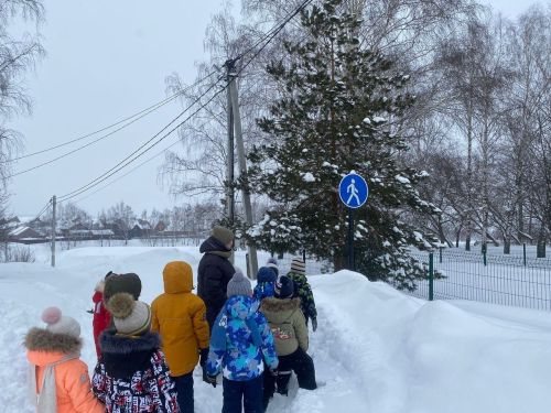 В «Березке» воспитанникам напомнили о правилах дорожного движения