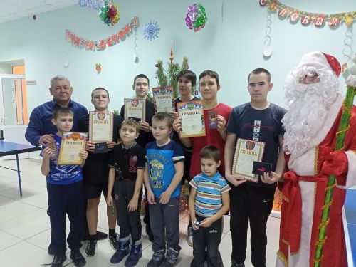 В Макулове прошел новогодний турнир по шашкам