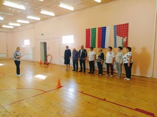В Макулове для пожилых провели физкультурно-спортивное мероприятие