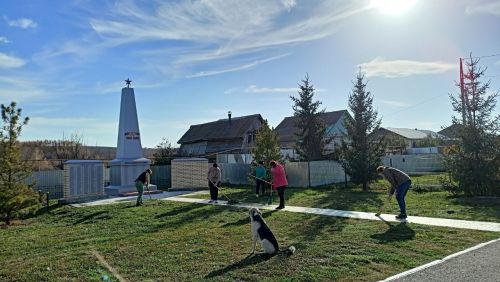 В Кильдееве прошла патриотическая акция «Трудовой десант. Память»