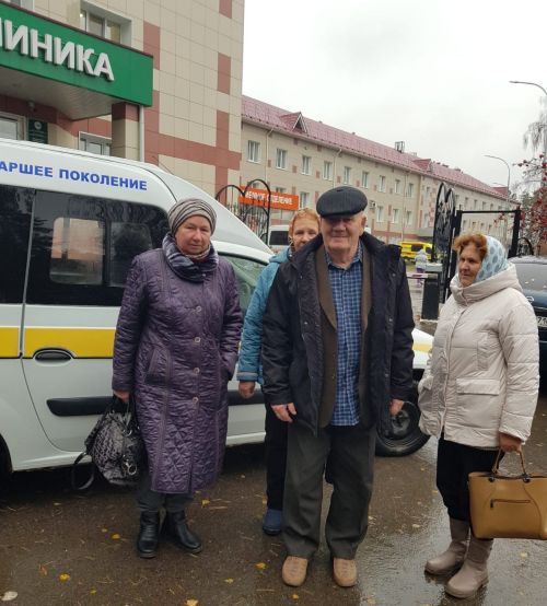 В Верхнеуслонском районе в 2024 году по нацпроекту на диспансеризацию доставили 767 пожилых граждан