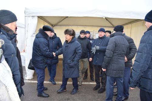 Минниханов открыл реконструированный участок трассы М-7 «Волга»