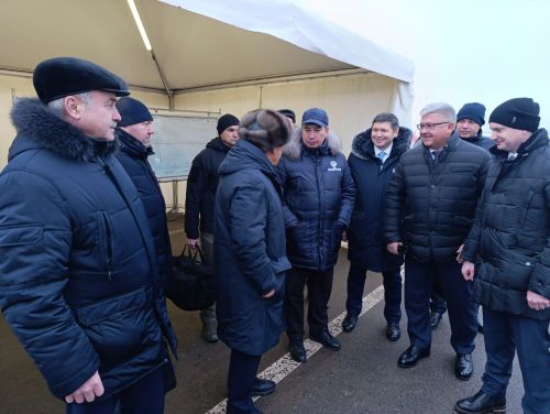 Минниханов открыл реконструированный участок трассы М-7 «Волга»