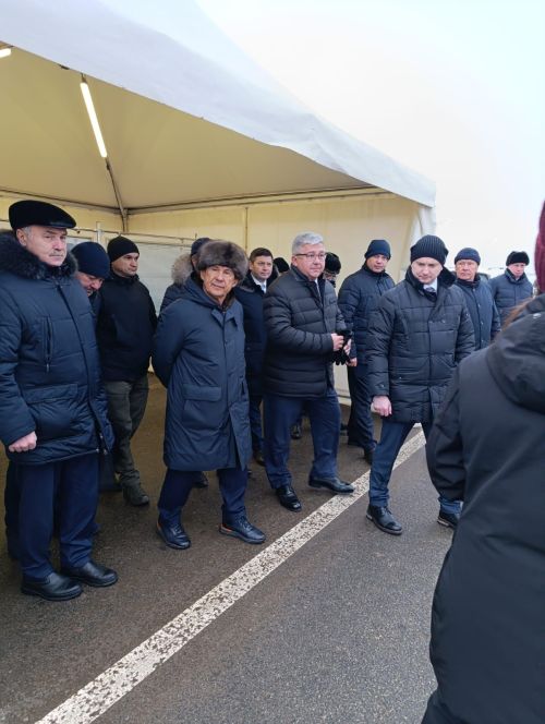 Минниханов открыл реконструированный участок трассы М-7 «Волга»