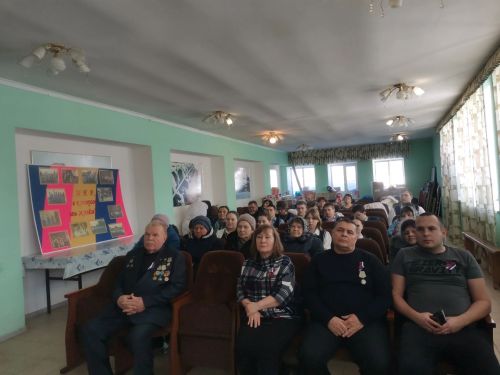 В Коргузе прошел литературно-музыкальный вечер к Дню защитника Отечества