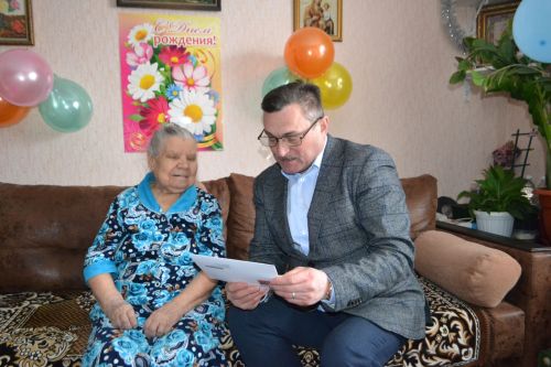 100 лет исполнилось Анне Алексеевой из Верхнего Услона