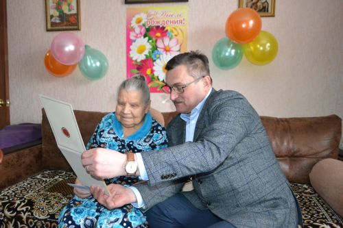 100 лет исполнилось Анне Алексеевой из Верхнего Услона