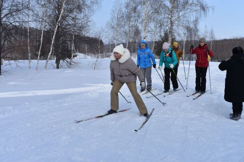 В Верхнем Услоне вышли на «Лыжню России»