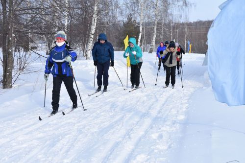 В Верхнем Услоне вышли на «Лыжню России»