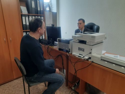 В Верхнем Услоне прошел прием граждан руководителем Гостехнадзора РТ